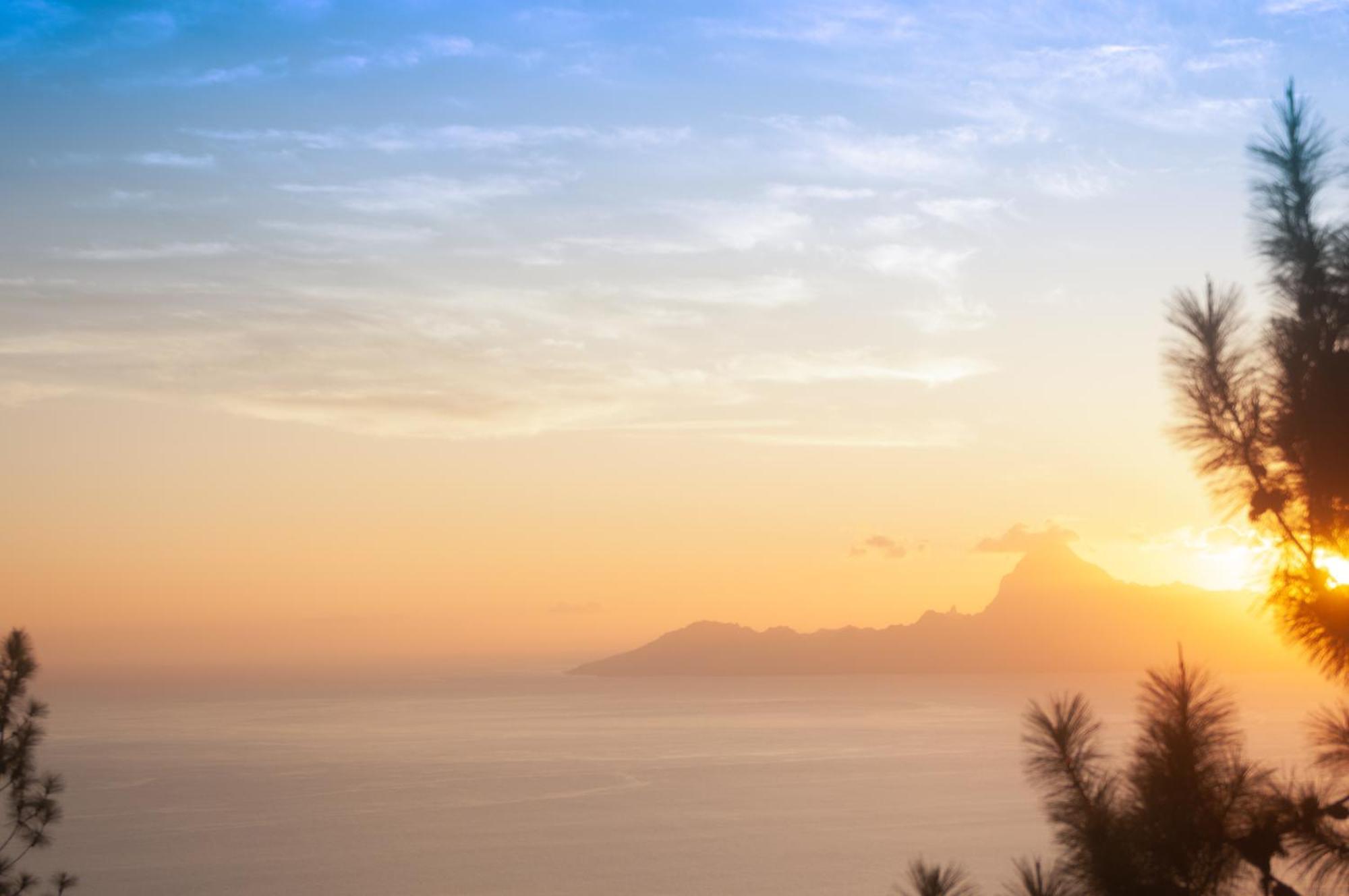 Vue Sur Moorea Appartement Punaauia  Buitenkant foto