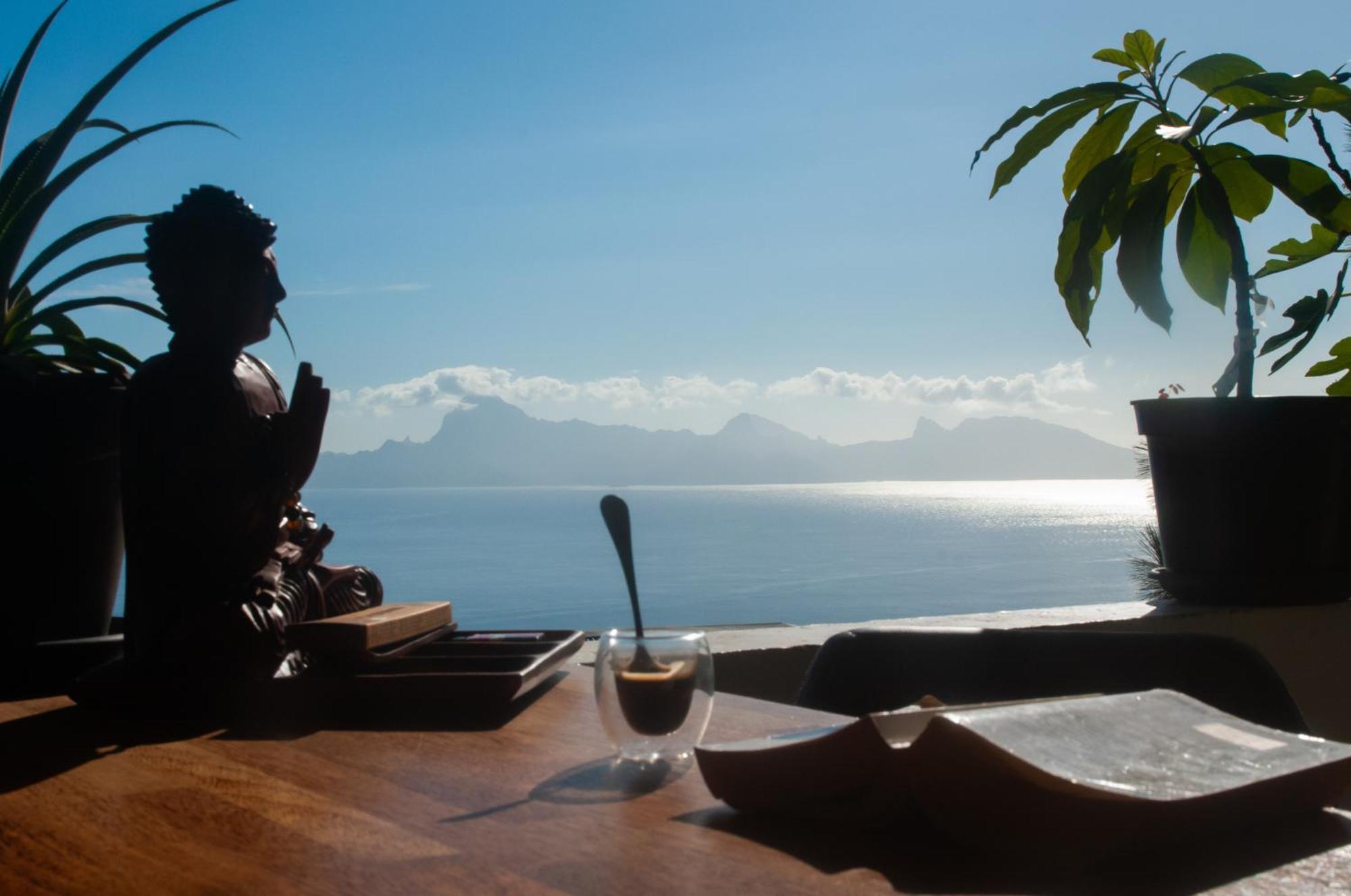 Vue Sur Moorea Appartement Punaauia  Buitenkant foto